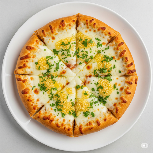 Garlic Pizza Bread With Cheese (v) 