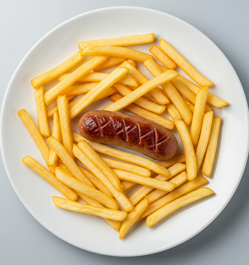 Sausage & Chips 